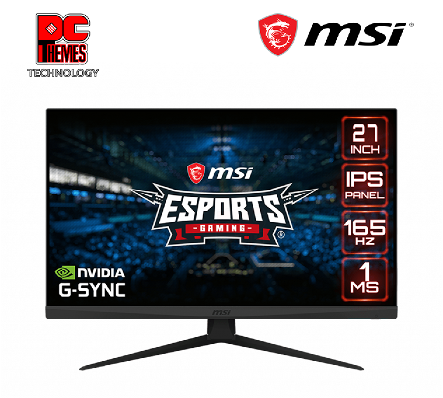 MSI 27-inch 165Hz Gaming Monitor